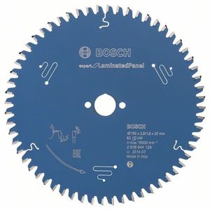Пильный диск Expert for Laminated Panel 190x20x2.6/1.6x60T