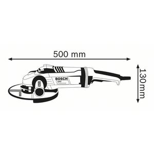 Угловая шлифмашина GWS 22-180 LVI