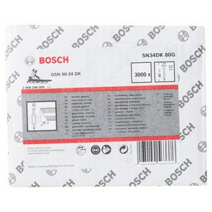 3000 шт. гвоздей Д/GSN 90-34 DK. SN34DK 80G