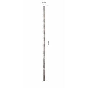 Бур SDS Plus-7X д/арм.бетона 5, 5x250x315 мм