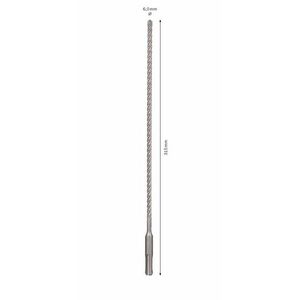 Бур SDS Plus-7X д/арм.бетона 6x250x315 мм