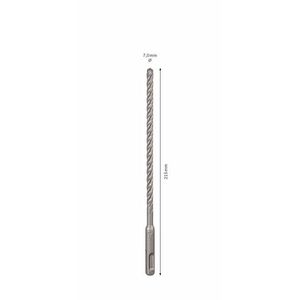 Бур SDS Plus-7X д/арм.бетона 7x150x215 мм