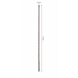 Бур SDS Plus-7X д/арм.бетона 10x400x465 мм