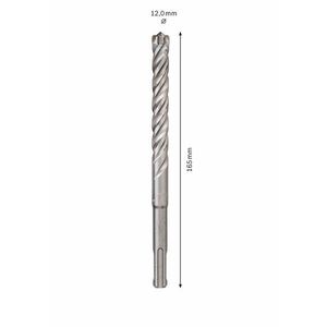 Бур SDS Plus-7X д/арм.бетона 12x100x165 мм