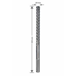 Бур по арм.бетону SDS-max-8X 20 x 400 x 520 мм