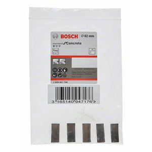 Сегменты д/Алм_коронки Standard Ø52x450 мм, 1 1/4", 5 шт