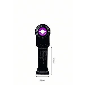StarlockMax Carbide погружное пильное полотно 32x70 мм Multi-Material MAII 32 APT