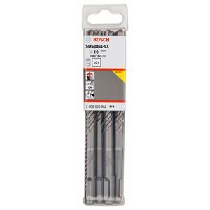 10 шт. Буров SDS plus-5X 10x100x160 мм