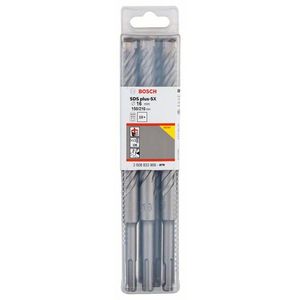 10 шт. Буров SDS plus-5X 16x150x210 мм